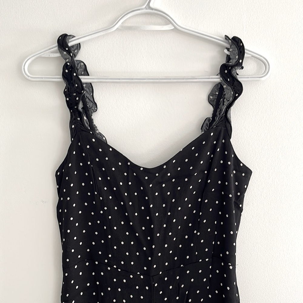 EUC Sunday Best polka dot romper - Picture 2 of 6